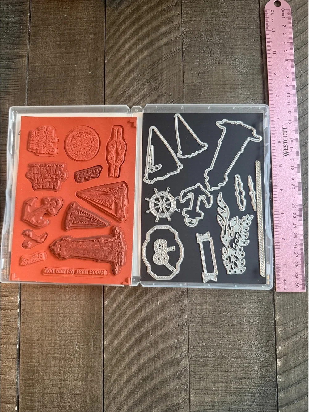 Stampin’ Up Sailing Home stamp set with die cuts